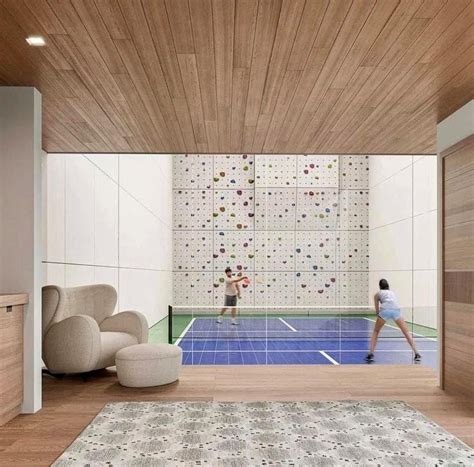 INDOOR PICKLEBALL | Cottage interior, Pickleball court, Indoor sports court