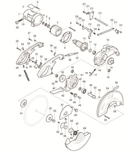 Makita lc1230 Parts - Chop Saw - Makita Chop Saw Parts - Makita Parts - Tool Parts