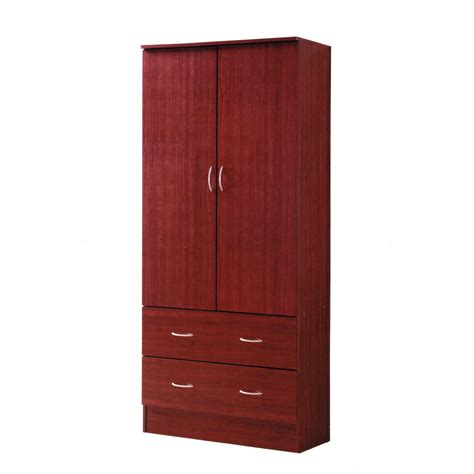 Wardrobe Armoire Storage Closet Clothes Cabinet Bedroom