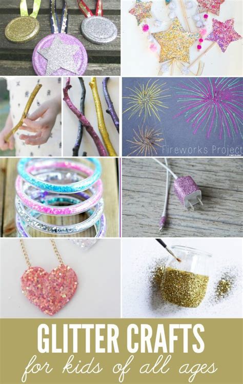 Glitter Crafts for Kids - REASONS TO SKIP THE HOUSEWORK