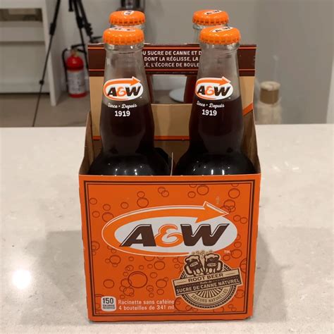 A&W Root Beer - Each Menu