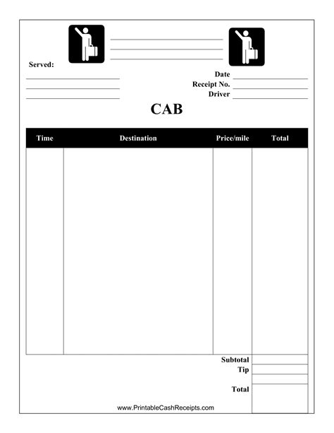 Taxi Cab Receipt - How to create a Taxi Cab Receipt? Download this Taxi Cab Receipt template now ...