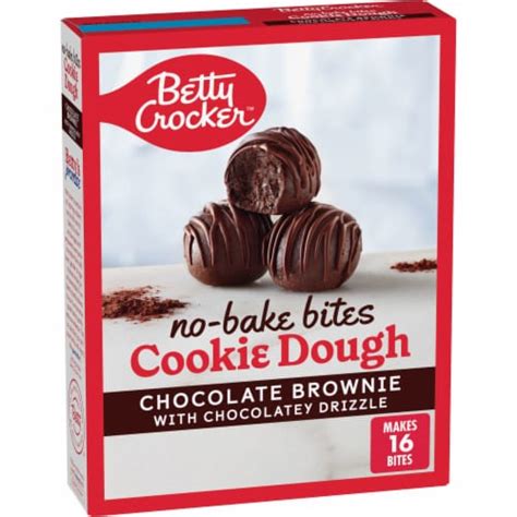 Betty Crocker™ No Bake Bites Chocolate Brownie Cookie Dough, 12.2 oz ...