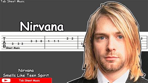 Nirvana - Smells Like Teen Spirit Guitar Tutorial - Tab Sheet Music