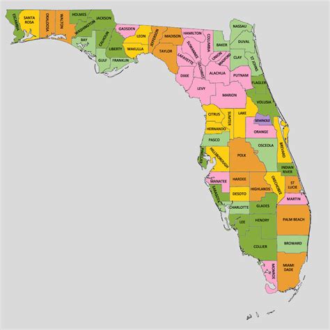 Map Of Florida Image