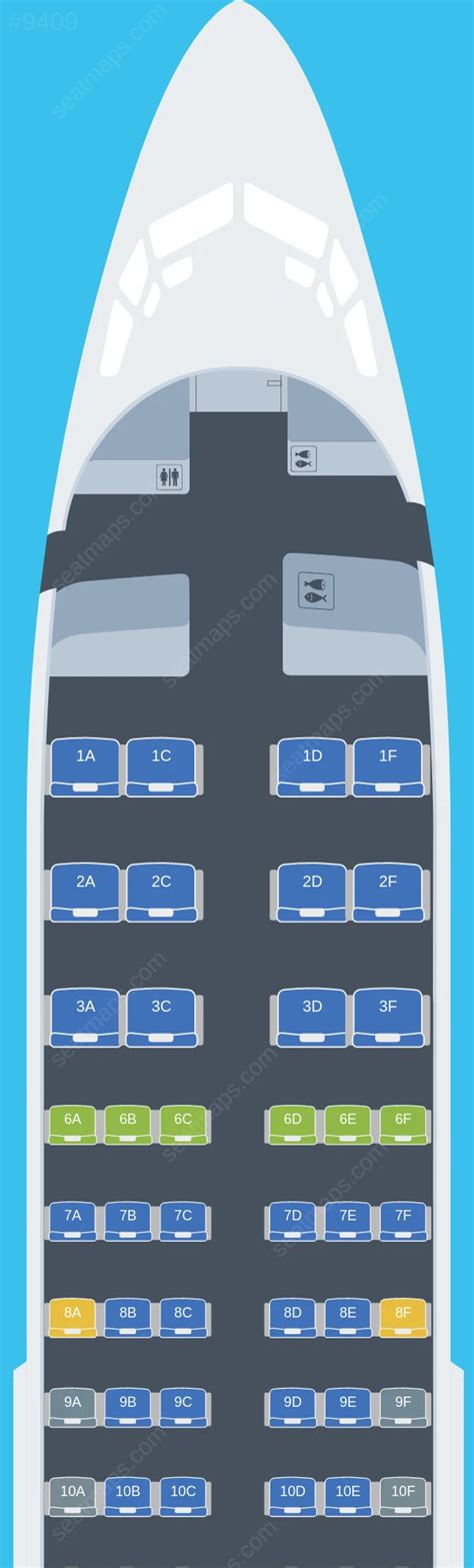 Seat map ratings of Alaska Airlines Boeing 737