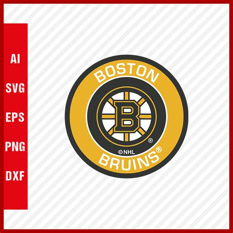 Boston Bruins Logo Hockey Svg NHL National Hockey League Team Svg Clip ...