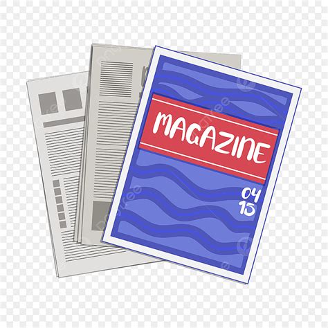 Newspaper Magazine Vector PNG Images, Newspaper Fashion Magazine Clip Art, Newspaper Clipart ...