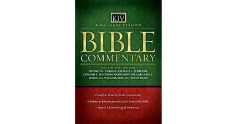 King James Version Bible Commentary by Edward G. Dobson