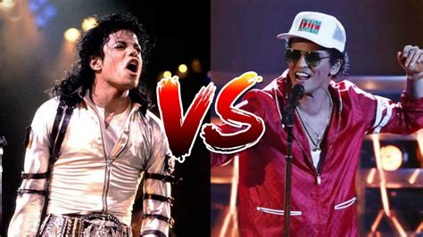 Michael Jackson Vs. Bruno Mars (Dance, Live Vocals, Record Sales) - YouTube