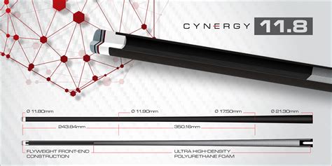 World's Best Carbon Fiber Shafts | Cuetec Cynergy 11.8mm Shaft 3/8x10