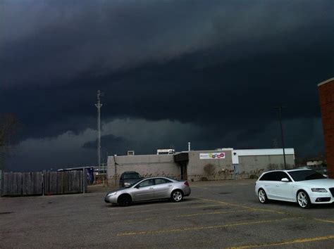 View from sarnia ontario! April 18 2013 | Sarnia, Incredible places, Weather photos