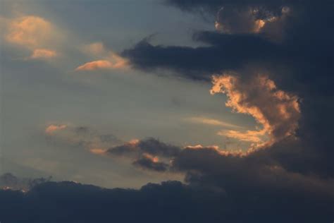 Glowing Clouds Free Stock Photo - Public Domain Pictures