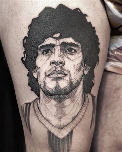 Pin en Tatuajes de Maradona