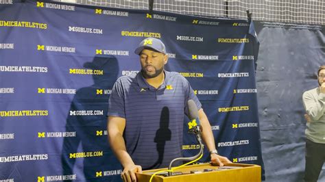 Michigan OL Coach / Co-OC Sherrone Moore Wants His Players To 'Smash ...