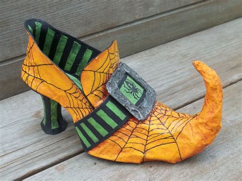 All Things Crafty: Have you ever wondered?... | Witch boots, Halloween paper, Halloween crafts