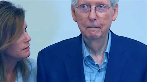 Senate Minority Leader Mitch McConnell Suffers Second Brief Pause ...