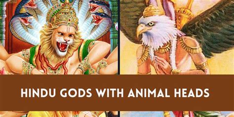 Top 7 List Of Hindu Gods Who Have Animal Heads