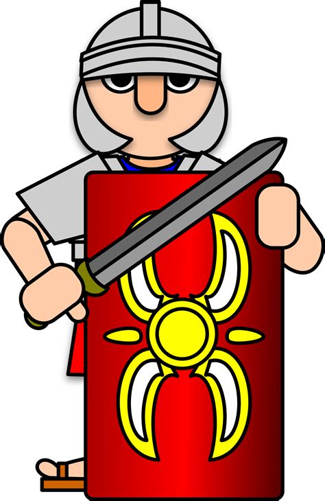Jpg Transparent Ancient Rome Roman Army Soldier Roman - Roman Soldier Clipart - Png Download ...