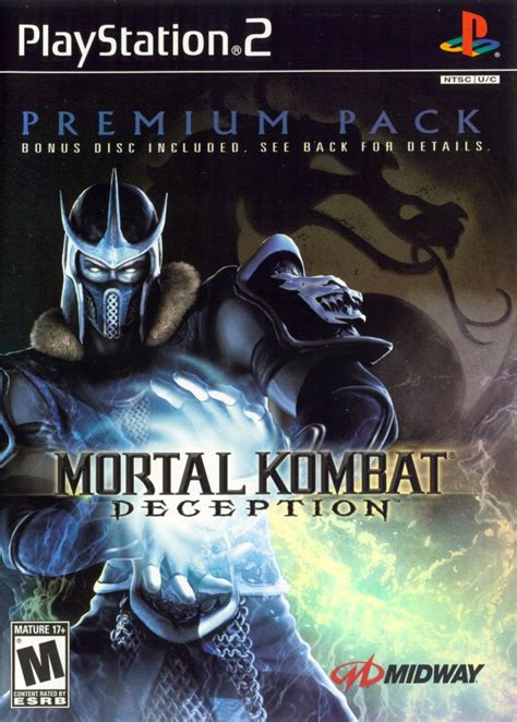 Mortal Kombat Deception Premium Pack Sony Playstation 2 Game