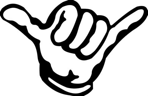 Hawaiian Hand Gesture - ClipArt Best