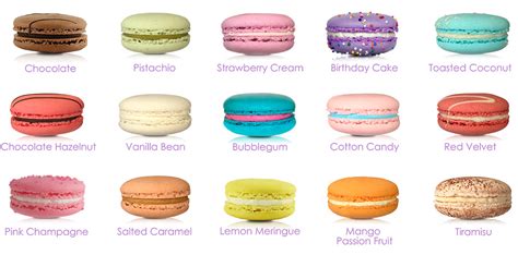 AG Macarons 15 Signature Macarons Flavours | Toronto Macarons