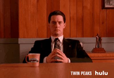 Dale Cooper Waiting GIF by HULU - Find & Share on GIPHY