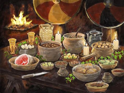 Restoration of an Anglo-Saxon winter feast by Jennie Anderson | Anglo saxon, Violent conflict ...