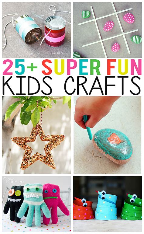 25+ Super Fun Kids Crafts - Eighteen25