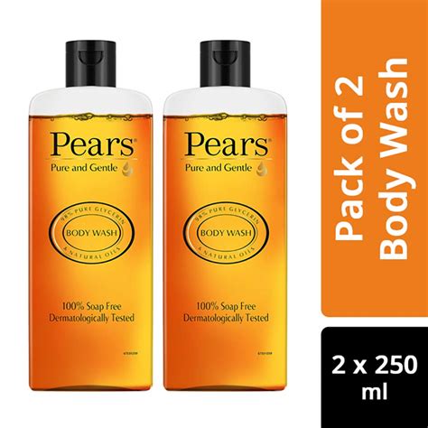 Pears Pure and Gentle Body Wash, 250 ml (Pack of 2) - Loot Deal - The Baap of Loot