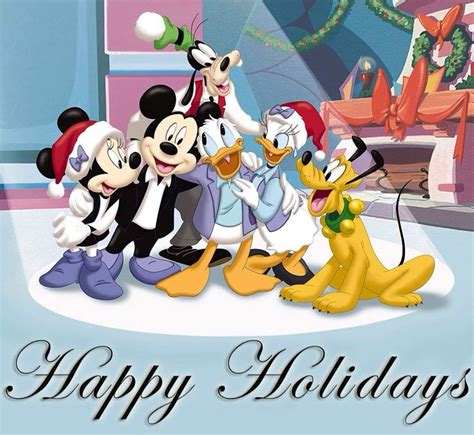 Happy Holidays from Mickey & Friends