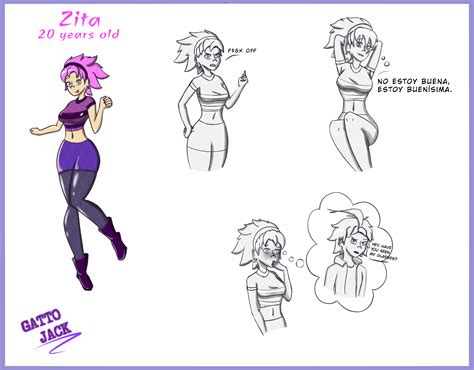 Invader Zim Waifu (Zita) by GattoMultiversal on Newgrounds