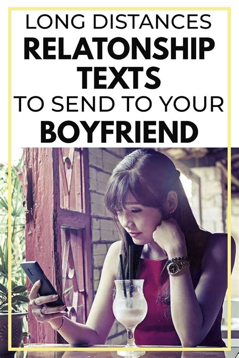 Best Long Distance Love Messages To Send To Your Boyfriend | Long ...