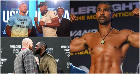 Fury, Joshua, Wilder, Usyk: David Haye on how he'd fare vs current ...