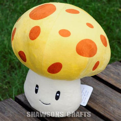 PVZ PLANTS VS ZOMBIES PLUSH STUFFED TOYS 10" SUN-SHROOM SOFT DOLL ...