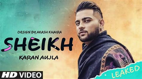 Sheikh | Karan Aujla (Official Song) | Deep Jandu | Latest Punjabi Song 2020 - YouTube