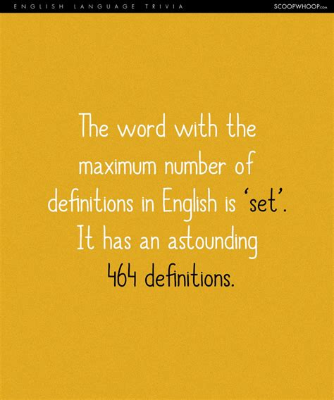 17 English Trivia Questions | 17 Details About English Language