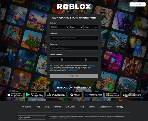 Roblox in 2023 - Web Design Museum