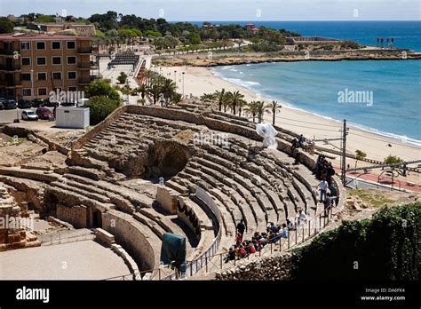 roman amphitheatre ruins of tarraco unesco world heritage site ...