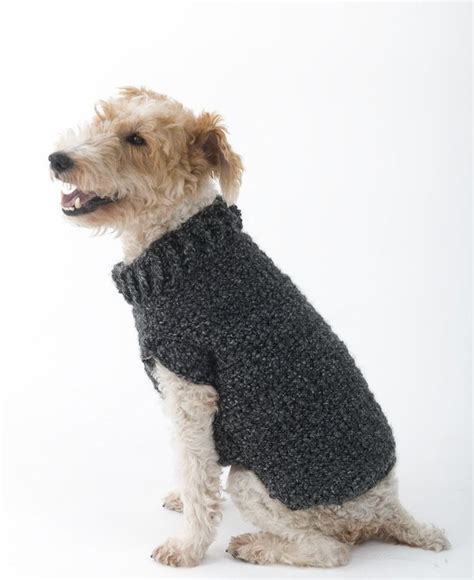 Knitted Dog Sweater Patterns Free Easy Free Pattern To Knit A Sweater For Your Large Dog ...