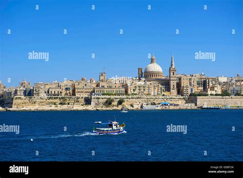 Cathedral of Valletta, Malta Stock Photo - Alamy