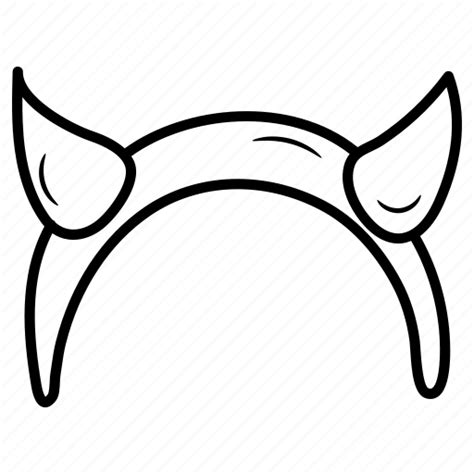 Horns, cartoon, night, decorative, spooky icon - Download on Iconfinder