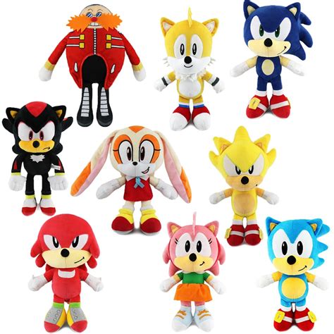 Buy Sonic Plush Toys, Sonic Stuffed Toy, 10-12 inch Sonic Series Action ...