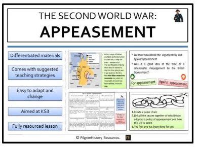 Appeasement before World War 2 | Teaching Resources