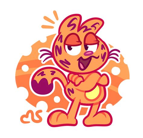 Our beloved cat in my style! : r/garfield