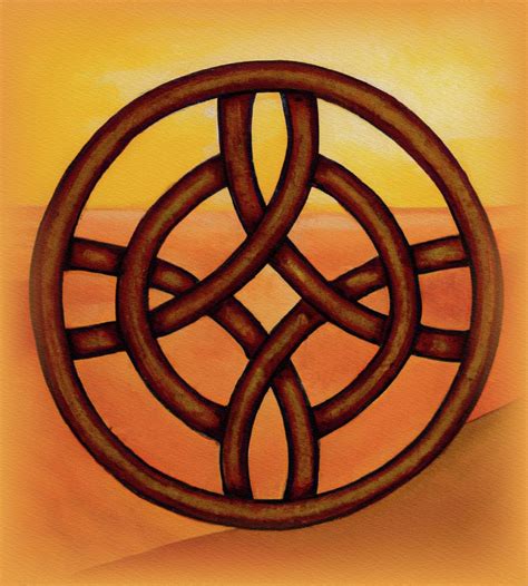 Celtic Cross Painting by Esoterica Art Agency - Pixels