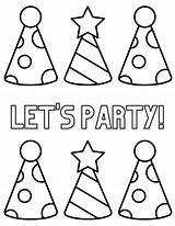 Birthday Coloring Pages For Toddlers sketch template