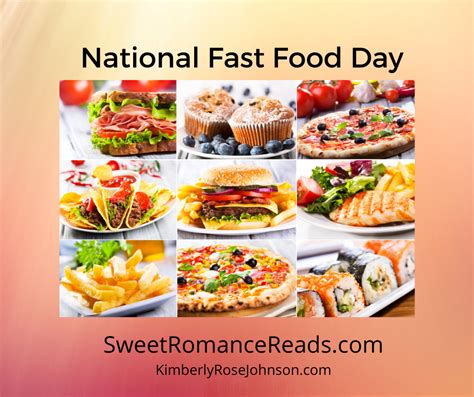 Sweet Romance Reads: National Fast Food Day