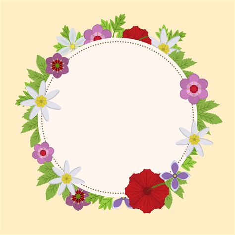 Flower Garland Drawing | Free download on ClipArtMag