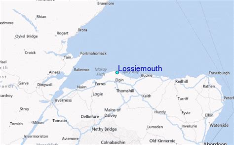 Lossiemouth Tide Station Location Guide